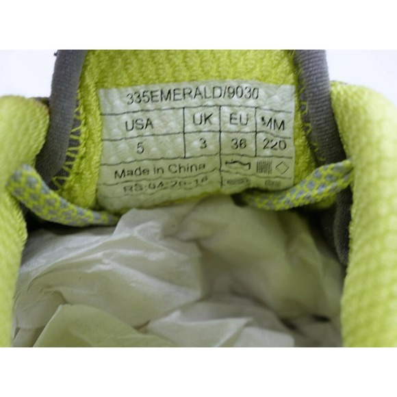 Vionic Action Emerald Womens 5 Walking Shoes Gray Mesh Lace Up Orthotic Sneakers - Picture 9 of 10